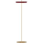UMAGE - Asteria Stehleuchte - rot, zylinderförmig, 24 Watt, Kunststoff,Metall - 43x150x43 cm - ruby - ruby RAL 3032 (405)