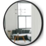 Schwarze Umbra Runde Runde Wandspiegel aus Kunststoff 