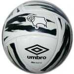 Umbro Derby County Fußball Neo Swerve weiß Gr.5 DCFC Fan Ball Trainingsball