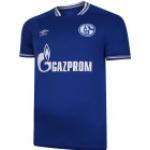 Blaue Kurzärmelige Umbro Schalke 04 FC Schalke 04 Trikots - Heim 2020/21 