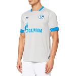 UMBRO Herren FC Schalke 04 Trikot Auswärt 2018/2019, grau/blau, S