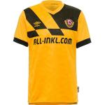 UMBRO Herren Fußballtrikot Dynamo Dresden 23-24 Heim Yellow-Black 3XL