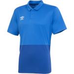 Blaue Kurzärmelige Umbro Kurzarm-Poloshirts für Herren Größe XL 