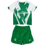 umbro SV Werder Bremen Heim-Trikotset 22/23 Baby - grün/weiß 68-80
