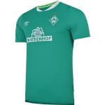 Umbro SV Werder Bremen Kinder Heim Trikot 2019/20 grün/weiß