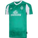 Umbro SV Werder Bremen Kinder Heim Trikot 2020/21 grün/weiß