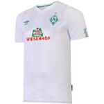 Umbro SV Werder Bremen Trikot Away 2019/2020 Herren weiß/grün, S (44/46 EU)