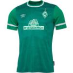Umbro SV Werder Bremen Trikot Home 2021/2022 Herren grün / weiß S (44/46)