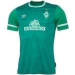 UMBRO SV Werder Bremen Trikot Home 2021/2022 Kinder grün/weiß, YL EU
