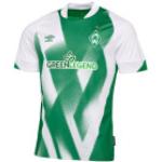 Umbro Werder Bremen Home Jersey Saison 2022/23 S grün/weiß