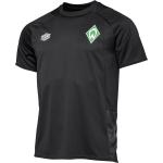 Umbro Werder Bremen Trainingsshirt Kids Schwarz - 97230U YM (146)