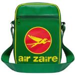 Umhängetasche LOGOSHIRT "Air Zaire Airways" grün Taschen mit Air Airways-Frontprint