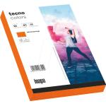 Orange Tecno Briefumschläge ohne Fenster DIN B6 25-teilig 