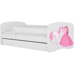 Weiße Prinzessin Betten mit Tiermotiv mit Schublade 