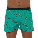 Unabux Boxershorts "Fishing for Compliments" Türkis