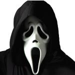 Fun World Scream 4 Ghost Gesichtsmaske mit Haube – Zubehör für Erwachsene