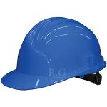 Unbekannt Bauarbeiterhelm Schutzhelm Bauhelm Schutzhelme Helm EN 397 53-61 cm 6 Farben (Blau)