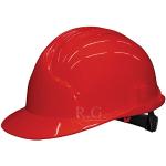 Unbekannt Bauarbeiterhelm Schutzhelm Bauhelm Schutzhelme Helm EN 397 53-61 cm 6 Farben (Rot)