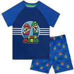 Blaue Super Mario Mario Kindermode für Jungen Größe 134 