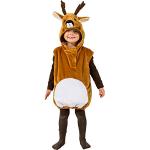 Braune Orlob Reh-Kostüme aus Polyester für Kinder Größe 104 