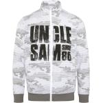Uncle Sam Label-Sweatjacke im Logo-Look