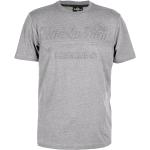 UNCLE SAM Premium Herren T-Shirt, Prägeprint L, Grey Melange