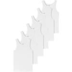 Weiße Schiesser Uncover Herrenträgerhemden & Herrenachselhemden aus Jersey 6-teilig 