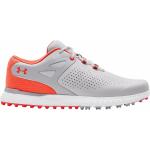 Under Armour Charged Breathe SL White/Halo Gray/Electric Tangerine 40,5