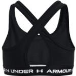 Under Armour Crossback Mid Sport-BH Girls 147-158 YLG Schwarz