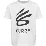 Under Armour Curry Logo Graphic, Gr. YXS, Kinder, weiß / schwarz