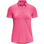 Pinke Punk Kurzärmelige Damenpoloshirts & Damenpolohemden aus Polyester Größe S 