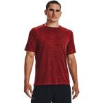 Rote Kurzärmelige Under Armour Tech T-Shirts für Herren Größe M für den für den Sommer 