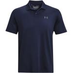 Reduzierte Marineblaue Under Armour Performance Herrenpoloshirts & Herrenpolohemden aus Polyester Größe XL 