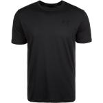 Schwarze Kurzärmelige Under Armour T-Shirts aus Baumwolle für Herren Größe XS 