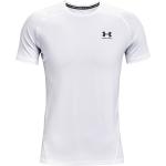 Under Armour Men's UA HG Armour Fitted Short Sleeve White White XL