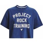 Under Armour Project Rock Rival Terry W - T-Shirt - Damen