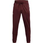 Under Armour Men's UA Sportstyle Joggers chestnut red - white (690-100) L