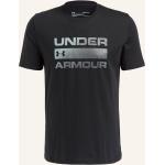 Schwarze Sportliche Under Armour T-Shirts für Herren Übergrößen 