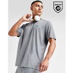 Graue Kurzärmelige Under Armour Tech T-Shirts aus Polyester für Herren Größe 3 XL 