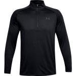 Under Armour UA Tech 2.0 Langarm-Shirt mit Zip schwarz, Größe M, Herren, Polyester
