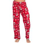 Bunte Die Peanuts Snoopy Pyjamahosen mit Weihnachts-Motiv aus Polyester für Damen Größe L 