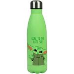 Undercover Thermosflasche Baby Yoda - Doppelwandige Thermoskanne - Thermosflasche mit Motiv - Auslaufsichere Isolierflasche - Fassungsvermögen ca. 500ml - ideal für unterwegs - Star Wars Fanartikel