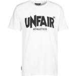 Weiße Kurzärmelige Unfair Athletics Rundhals-Ausschnitt T-Shirts für Herren Größe XXL 
