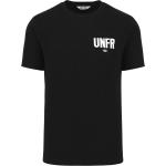 Reduzierte Schwarze Unfair Athletics Rundhals-Ausschnitt T-Shirts für Herren Größe S 