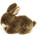 Braune 18 cm Uni-Toys Kaninchen Kuscheltiere maschinenwaschbar für 0 - 6 Monate 