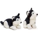 Schwarze 17 cm Uni-Toys Hundekuscheltiere aus Polyester maschinenwaschbar für 0 - 6 Monate 