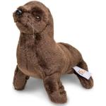 Braune 45 cm Uni-Toys Robbenkuscheltiere aus Polyester maschinenwaschbar für 0 - 6 Monate 