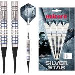 Unicorn Silver Star Gary Anderson Soft Dart, 80% Tungsten, 17g
