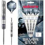 Unicorn Silver Star Gary Anderson Steel Dart, 80% Tungsten, 27g