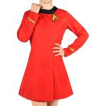 Rote Star Trek Nyota Uhura Faschingskostüme & Karnevalskostüme Größe S 